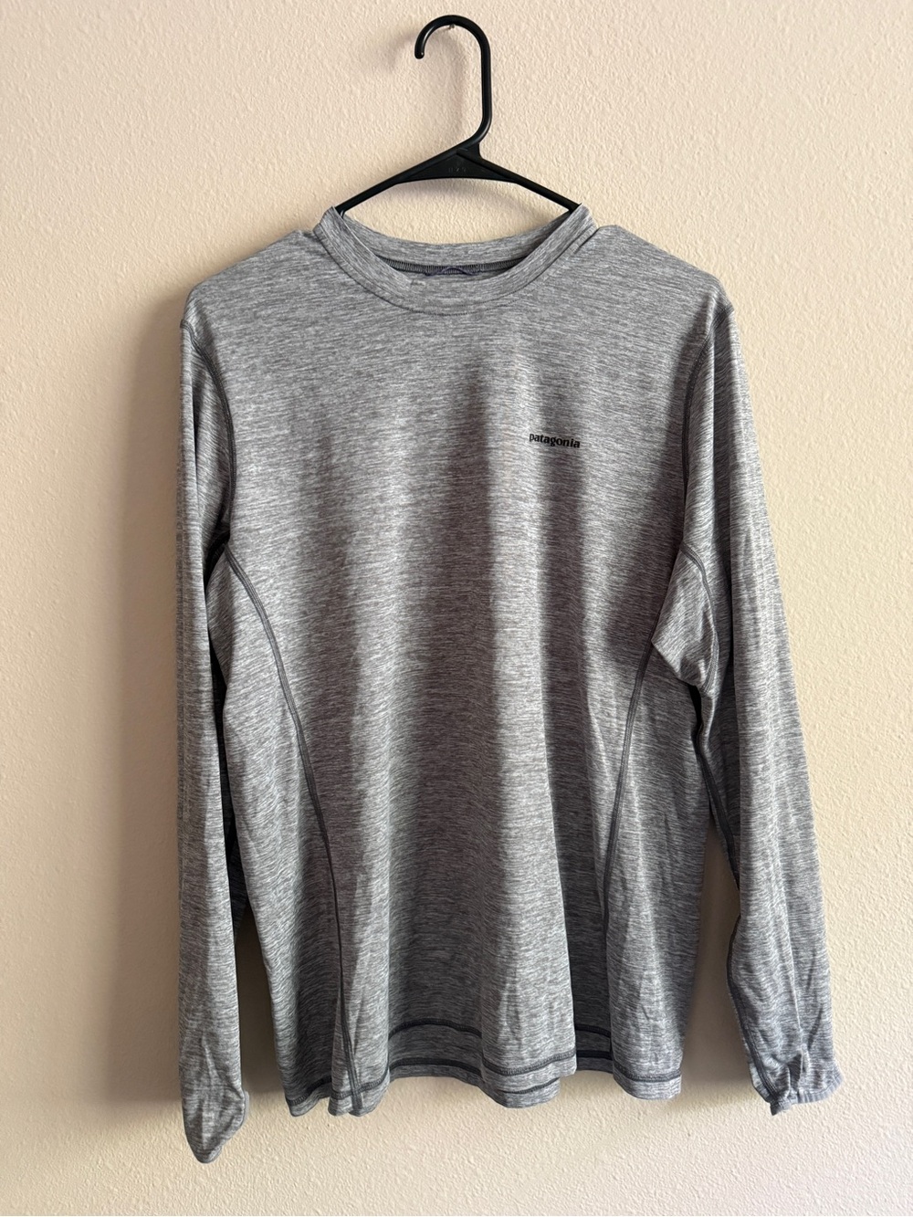 Patagonia Men's Long Sleeve Performance Tee - Heather Gray
